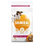 3x IAMS Dog Senior Small - Medium Kip 3 kg