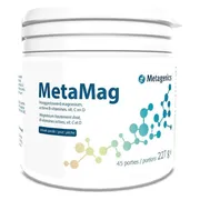 Metagenics MetaMag Manesium & Vitamines Perziksmaak 45ST