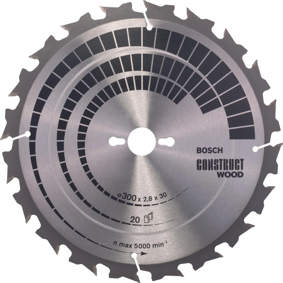 Bosch Professional Cirkelzaagblad PRO Wood | Ø 300 x 2,8 x 30mm 20T - 2608640700