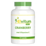 Elvitum Cranberry met Vitamine C Vegicaps 150CP