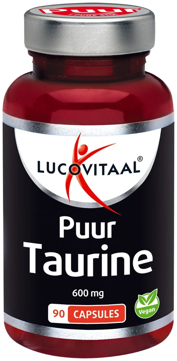 Lucovitaal Taurine Puur 600mg 90 capsules