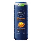 NIVEA Men Shampoo & Shower gel 3in1 For Men Sport 500 ml