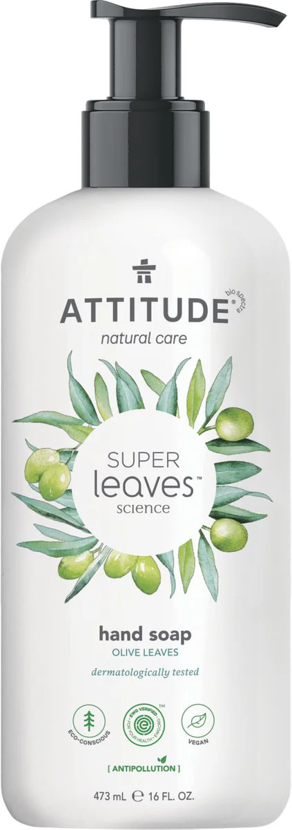 Attitude Super Leaves Handzeep Olive Leaves 473 ml