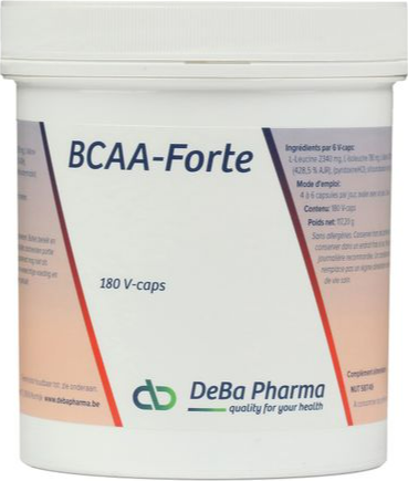 DeBa Pharma BCAA-forte Capsules 180VCP