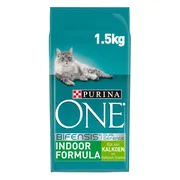 Purina ONE Kattenvoer Droog Indoor Kalkoen 1,5 kg