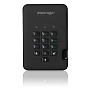 iStorage diskAshur 2 - externe harde schijf - 1000 GB - Cijfercode - Zwart