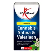 Lucovitaal Cannabis Sativa & Valeriaan 30CP