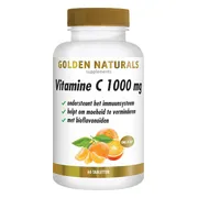 Golden Naturals Vitamine C 1000mg met bioflavonoïden 60VTB
