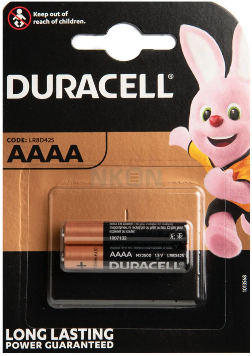 10x Duracell Ultra Foto batterijen AAAA 2 stuks