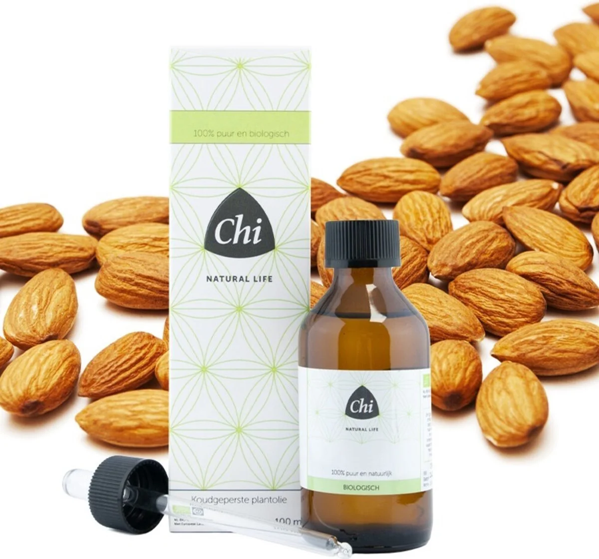 Chi Natural Life Amandel Plant Olie Bio 100ML