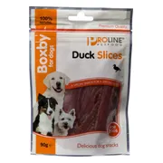 Proline Hondensnack Boxby Slices Eend 90 gr