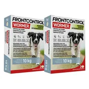 2x Frontcontrol Wormer Ontworming Tabletten Hond 2 tabletten