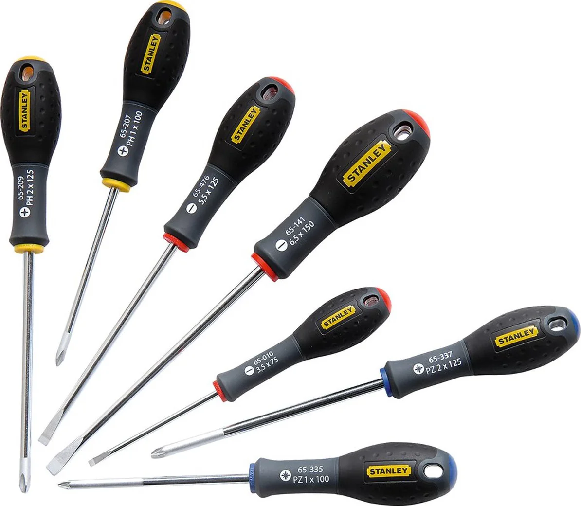 Stanley 0-65-438 FatMax™ 7-delige Schroevendraaierset Phillips/Pozidriv