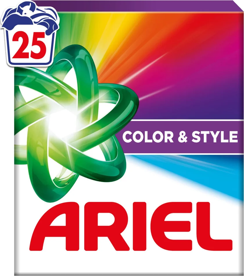 6x Ariel Waspoeder Color 25 Wasbeurten 1,25 kg
