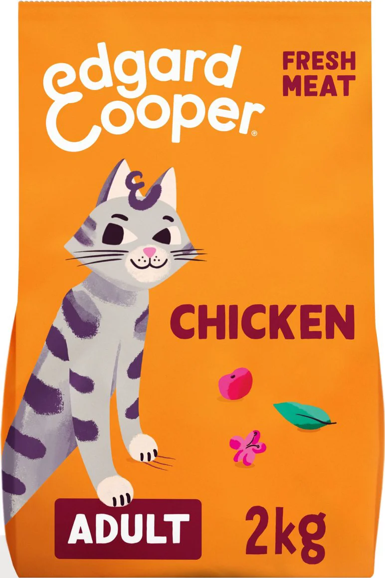 Edgard & Cooper Kattenvoer Adult Kip 2 kg