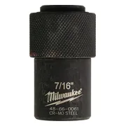 Milwaukee Krachtdop Adapter ½" Vierkant - 7/16" Zeskant - 48660061