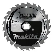 Makita E-07705 Cirkelzaagblad Hout | Efficut | 260 x 2,15 x 30 mm | 24-tands