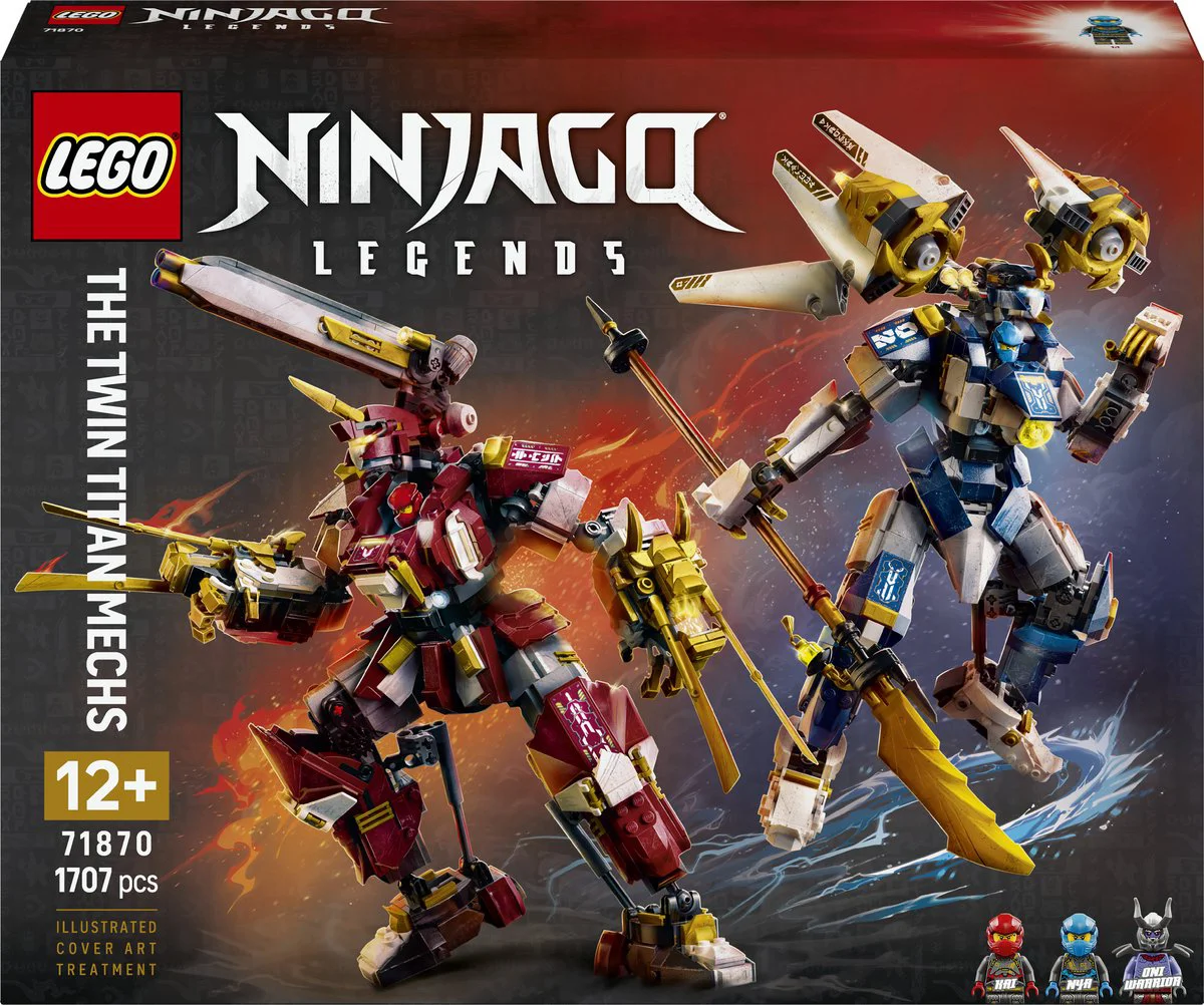 LEGO NINJAGO De Twee Torenhoge Mecha 71870