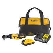 DeWALT DCF512D1 Accu haakse ratelsleutel 1/2" borgpin 18V XR 2.0Ah in tas