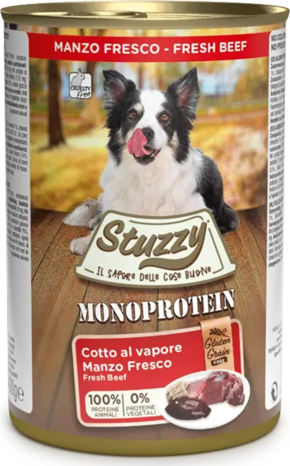 Stuzzy Hondenvoer MonoProtein Rundvlees 400 gr