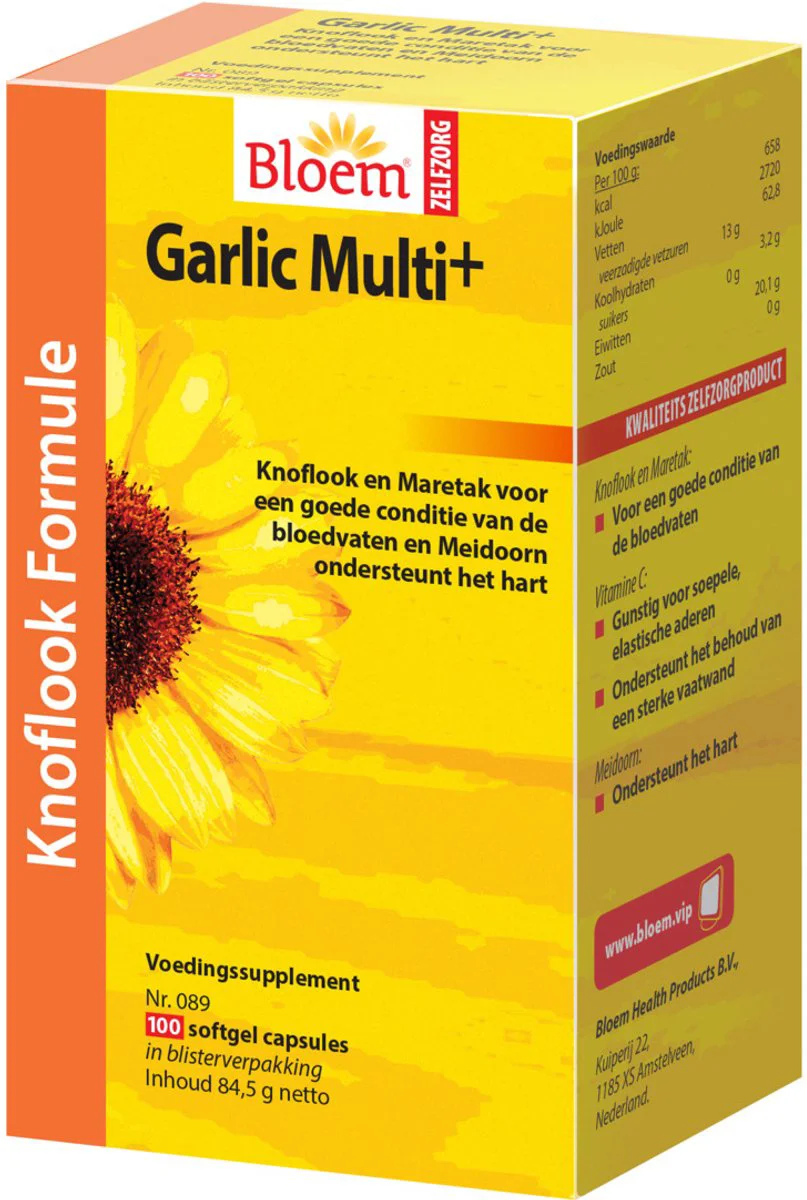 Bloem Garlic Multi+ Capsules 100CP