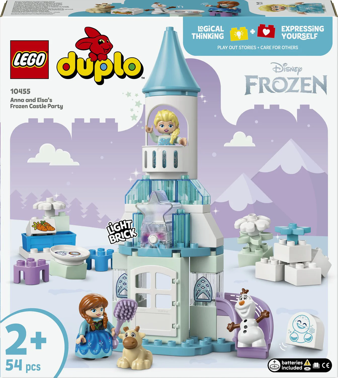 LEGO DUPLO Anna en Elsa's Frozen kasteelfeest 10455