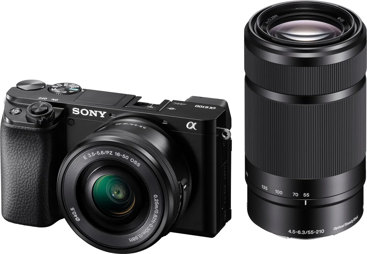 Sony Alpha A6100 + 16-50mm f/3.5-5.6 OSS II+ 55-210mm f/4.5-6.