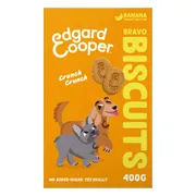 Edgard & Cooper Adult Biscuit Banaan & Pinda 400 gr