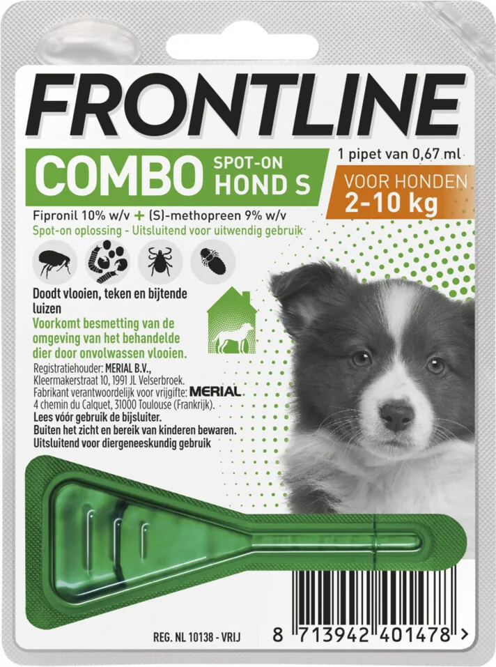 Frontline Combo Puppy Vlooienmiddel
