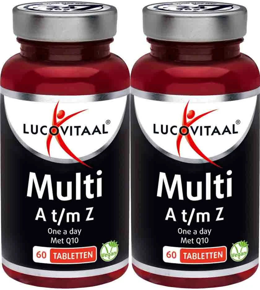 2x Lucovitaal Multi A-Z 60 tabletten
