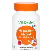 VitOrtho Kind Magnesium Malaat Kauwtabletten 60KTB
