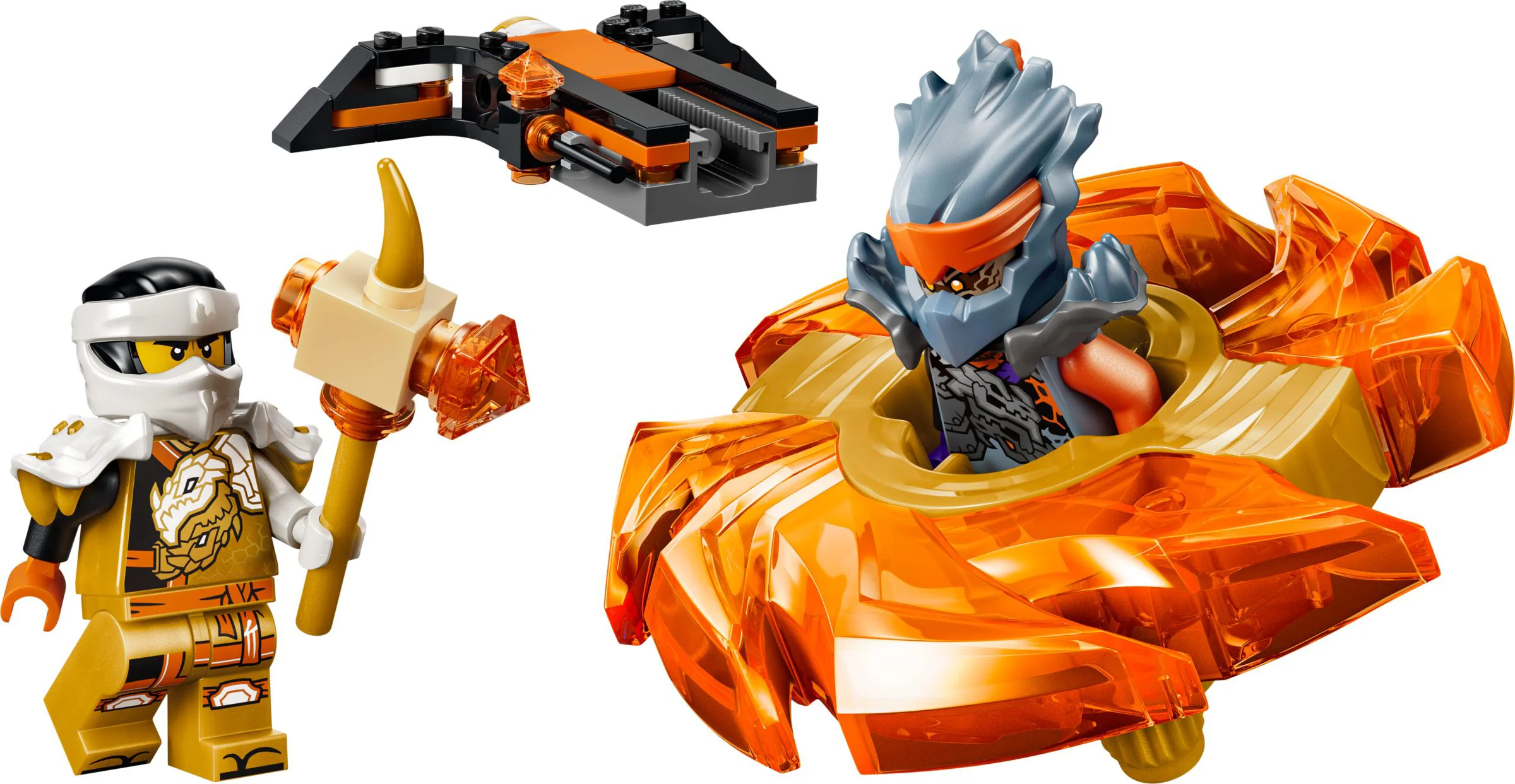 LEGO NINJAGO Cole vs. slechte Cole in spinner 71873