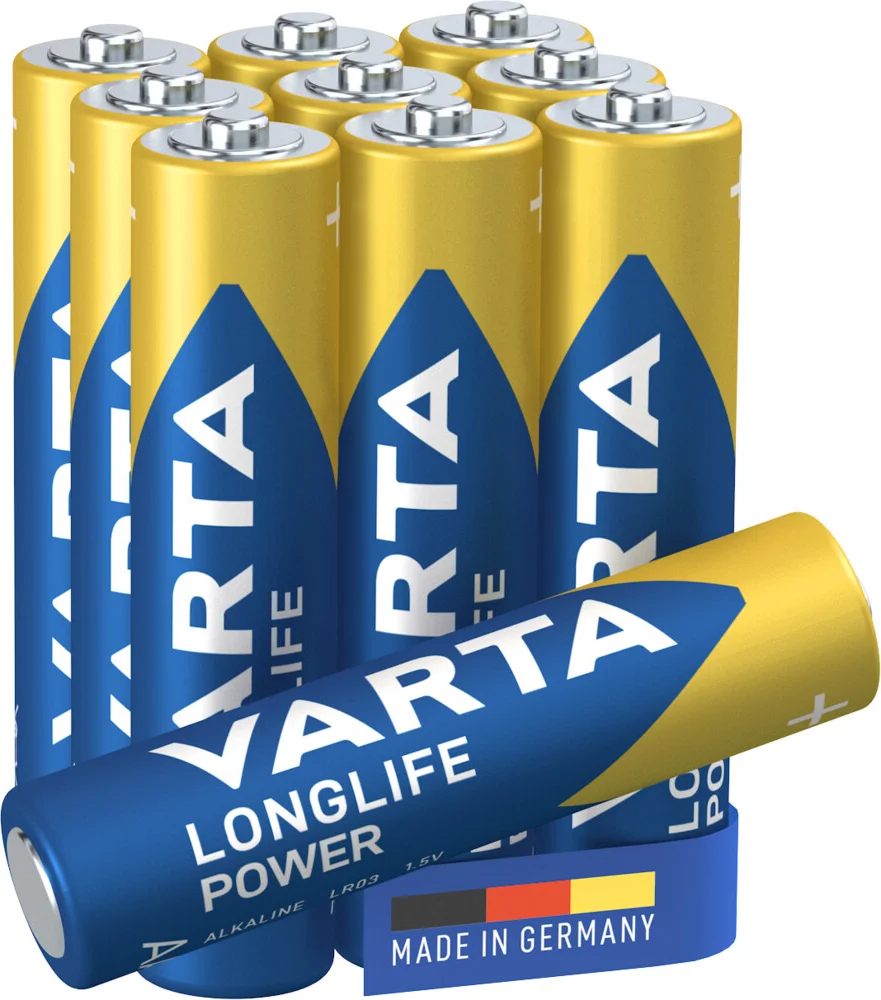 Varta Longlife Power Batterijen AA Blister 10 stuks