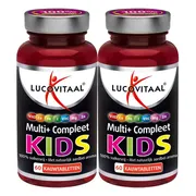 2x Lucovitaal Multi+ Compleet Kids 60 tabletten