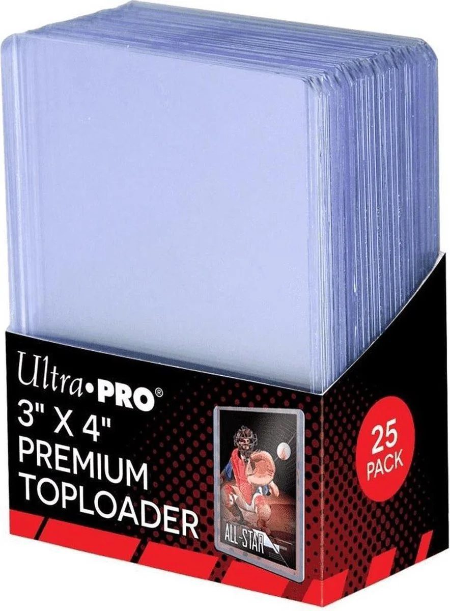 Ultra Pro Clear Premium Toploader (25 stuks)