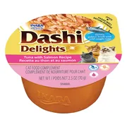 Ciao Kattenvoer Nat Dashi Delights Bouillon Tuna & Salmon 70 gr