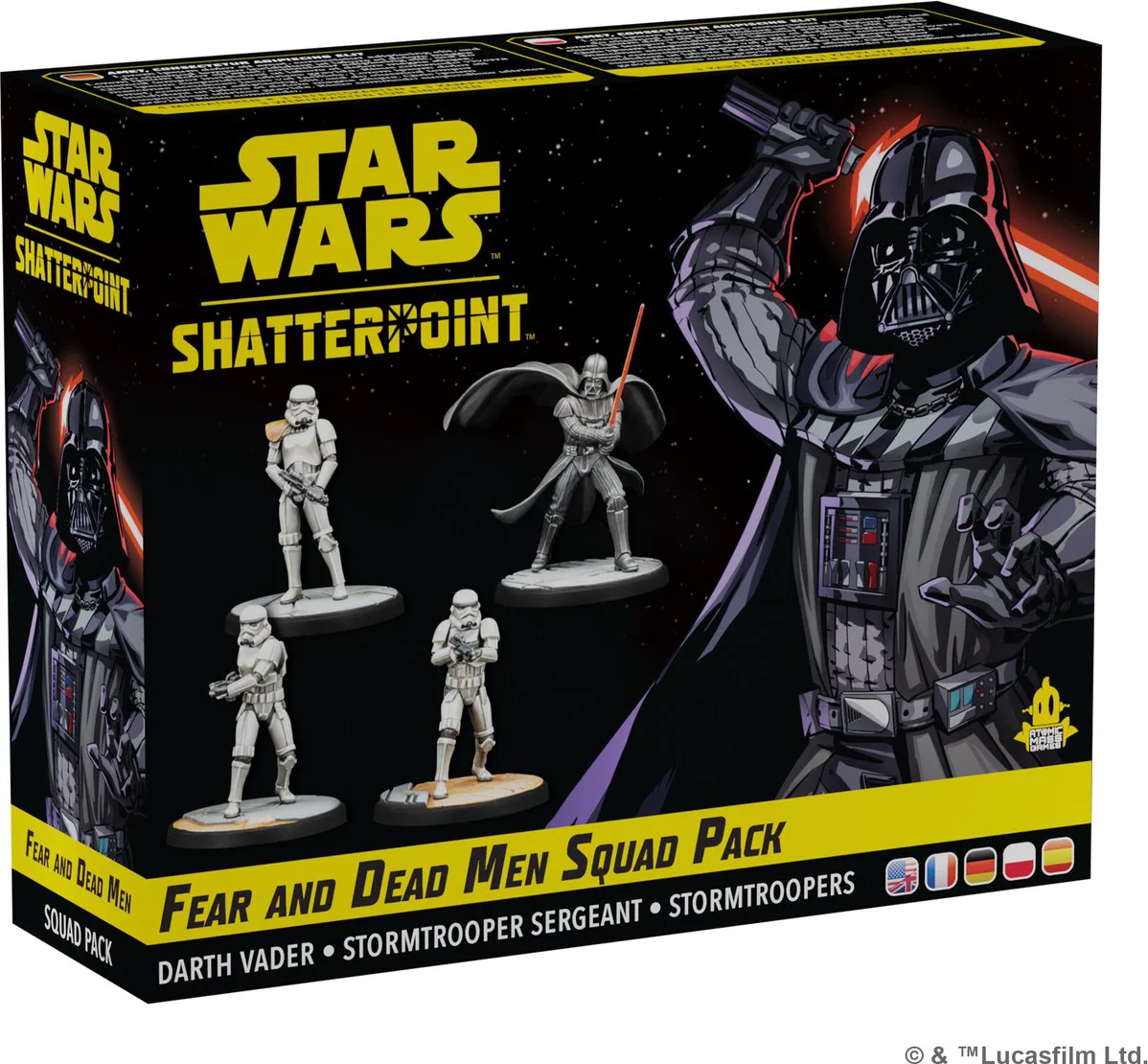 Star Wars Shatterpoint Fear and Dead Men Squad Pack