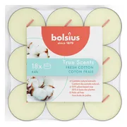 Bolsius True Scents Fris Katoen Geurtheelichten 18ST