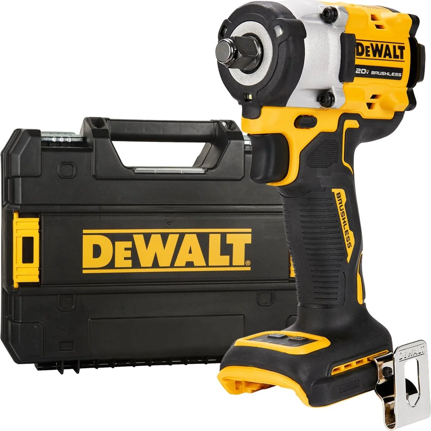 DeWALT DCF921NT Accu slagmoersleutel 406Nm 1/2" frictiering 18V XR Basic Body in TSTAK
