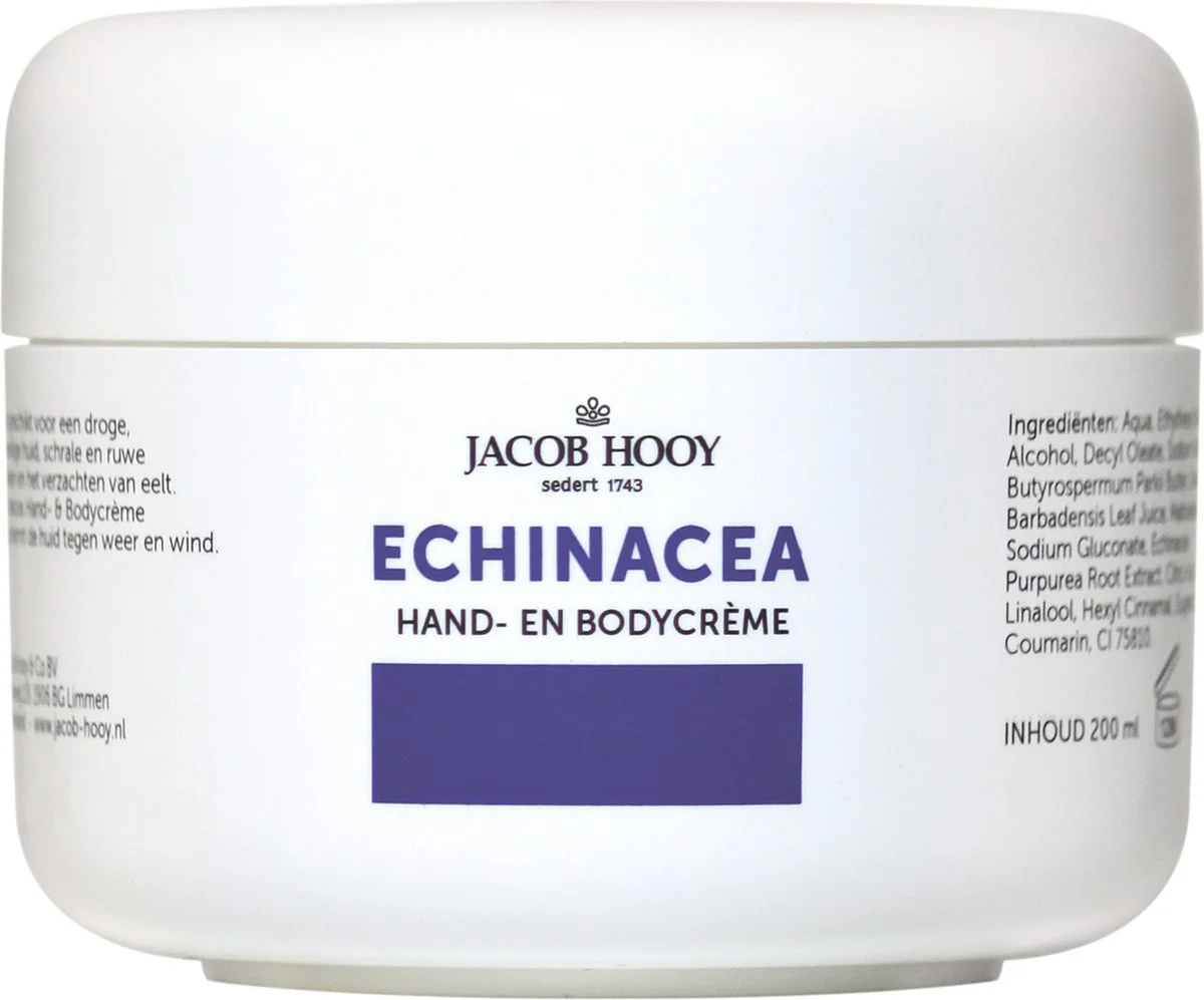 Jacob Hooy Echinacea Hand & Body Crème 200ML