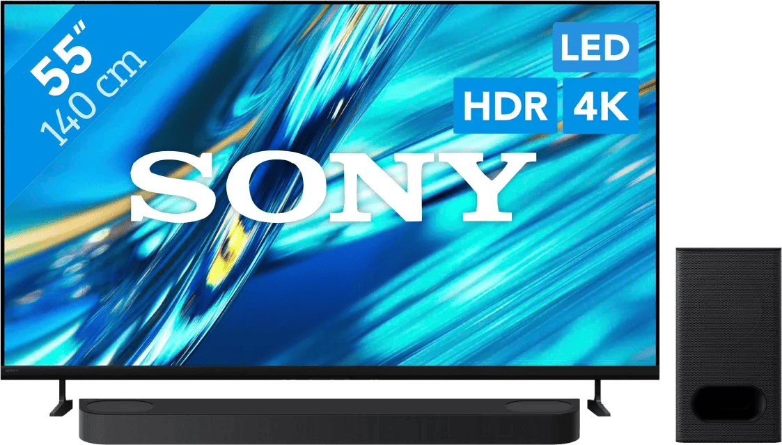 Sony Bravia 3 II Led 55" (2026) + Sony Bravia Theatre Bar 6 Zwart
