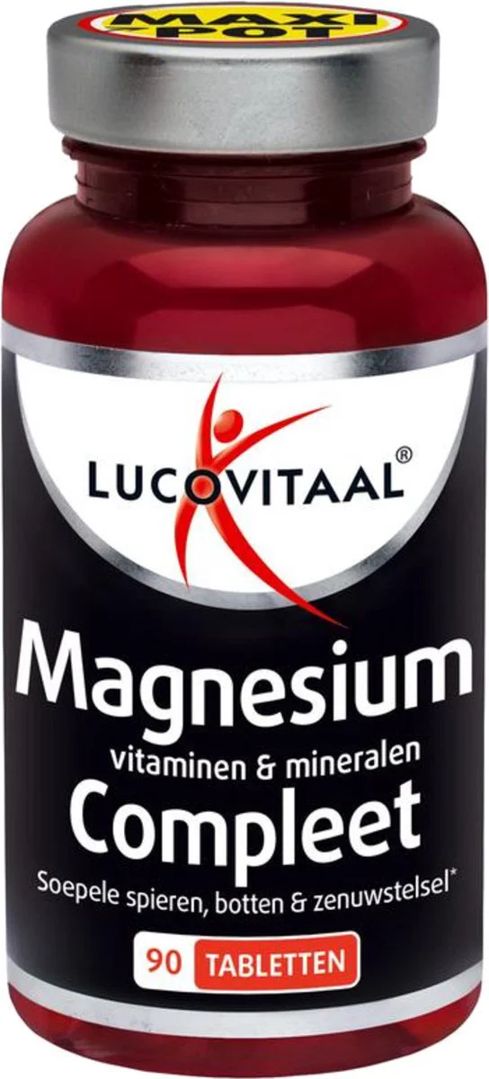 Lucovitaal Magnesium Vitaminen & Mineralen Compleet 90 Tabletten