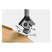 Festool S8 HW R3 D28 KL12,7 MFK Keermes-afrondfrees - 499808