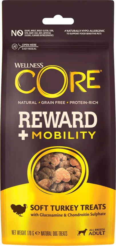 Wellness Core Reward+ Treats Turkey Mobility 170 gr
