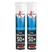 2x Lucovitaal Multi 50+ Bruistabletten Mangosmaak 20 bruistabletten