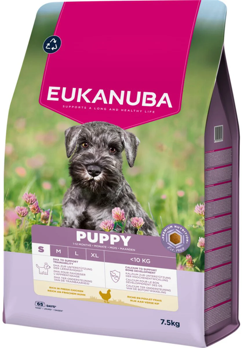 Eukanuba Hondenvoer Droog Life Care Dog Puppy Small Kip 7,5 kg