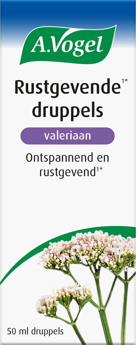 A.Vogel Rustgevende¹* Druppels Valeriaan 50ML