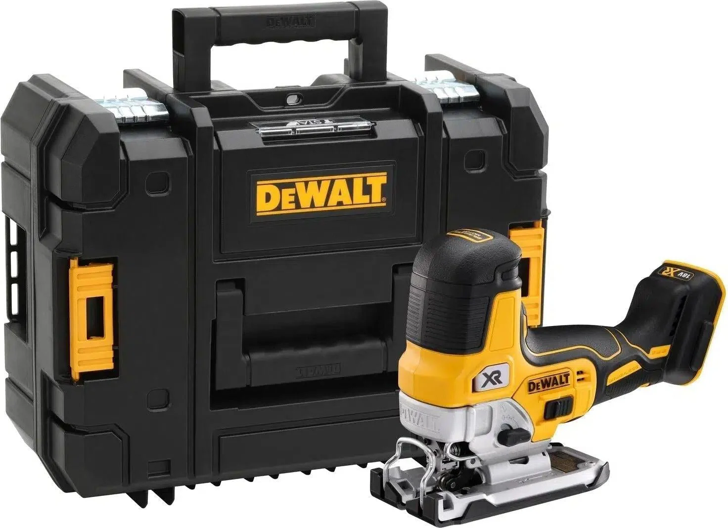 DeWALT DCS335NT Accu decoupeerzaag 18V XR Basic Body in TSTAK