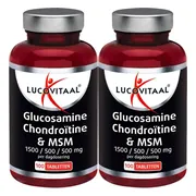 2x Lucovitaal Glucosamine Chondroïtine & MSM 100 tabletten