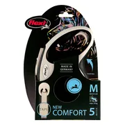 Flexi Rollijn New Comfort Tape 5 mtr tot 25 kg Zwart